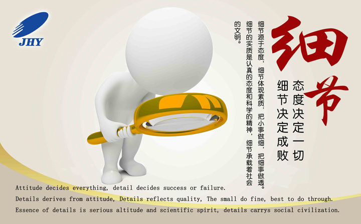 態(tài)度決定一切，細(xì)節(jié)決定成敗